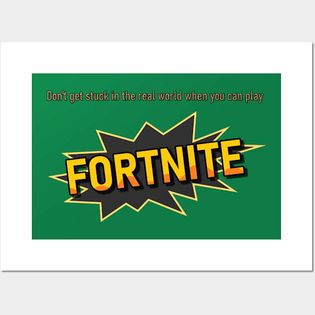 Play Fortnite Wall Art by fimp